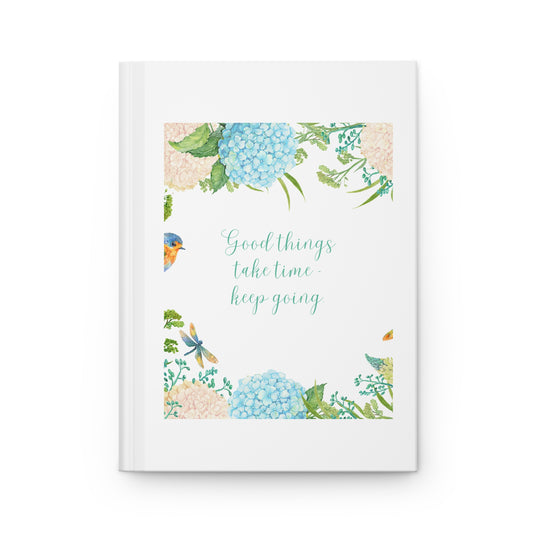 Matte Journal: Good Things Take Time Design