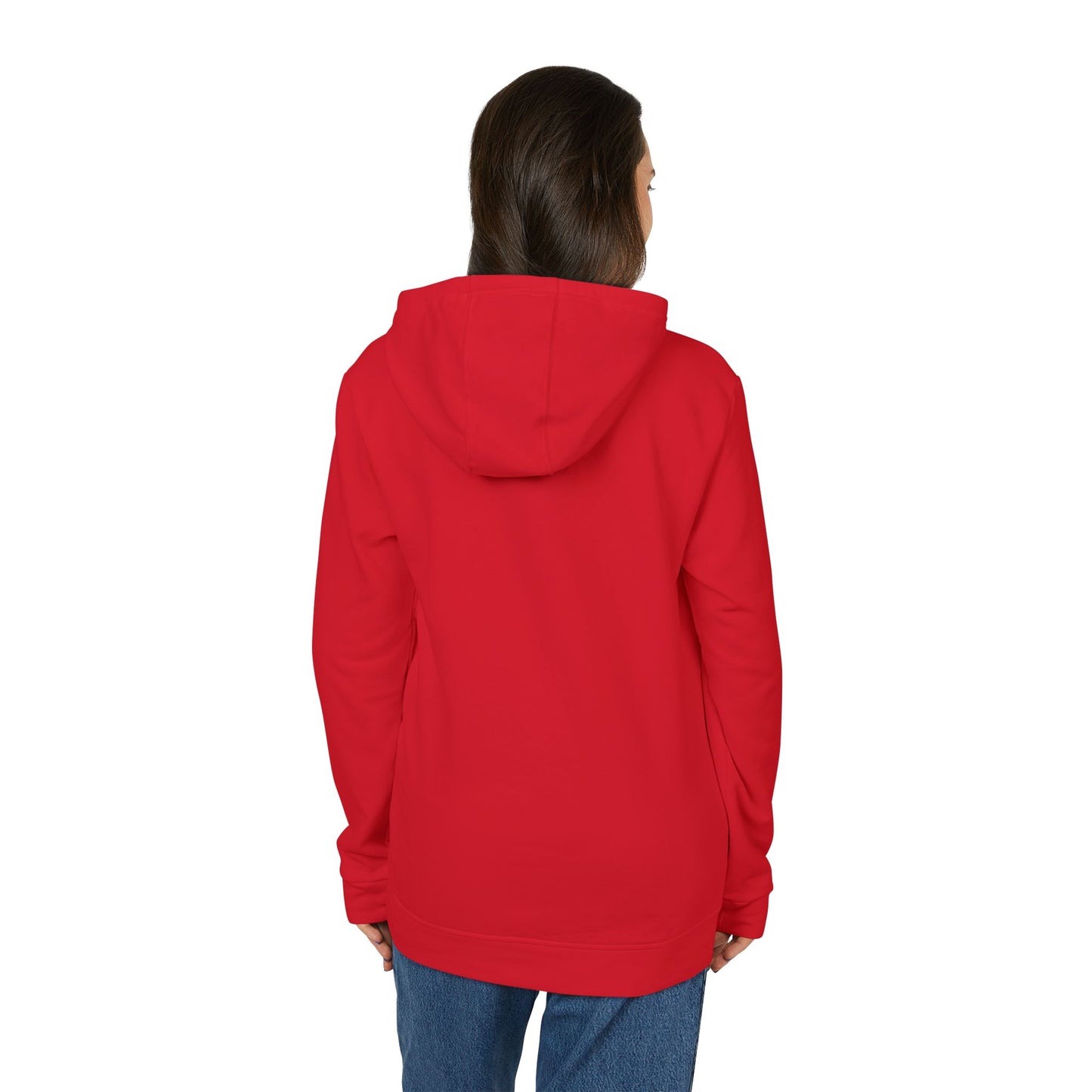 Adidas Fleece Hoodie -Empowering "Stand in Your Power!" Design - Cosy Comfort for Everyday Wear