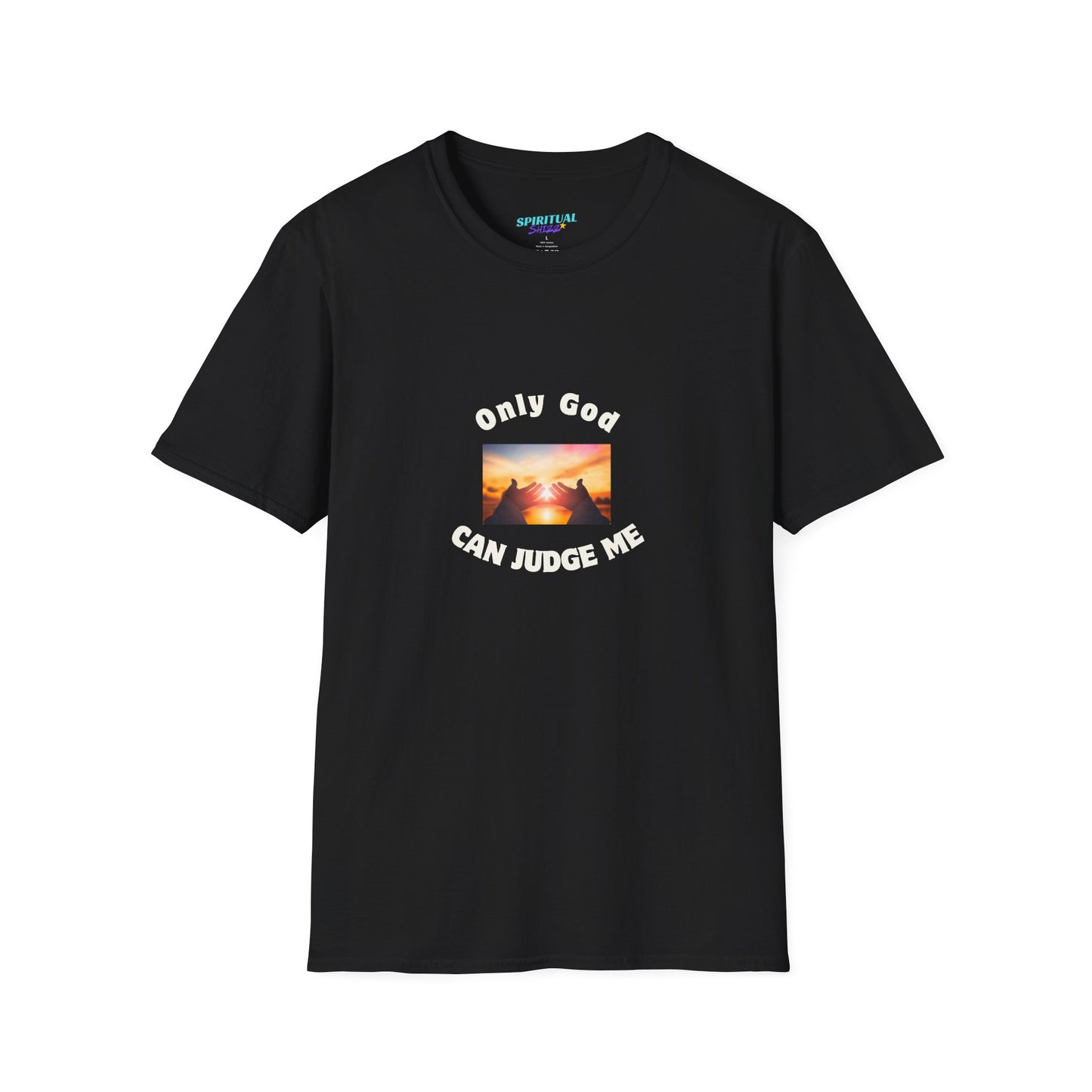 Only God Can Judge Me unisex softstyle cotton T-Shirt