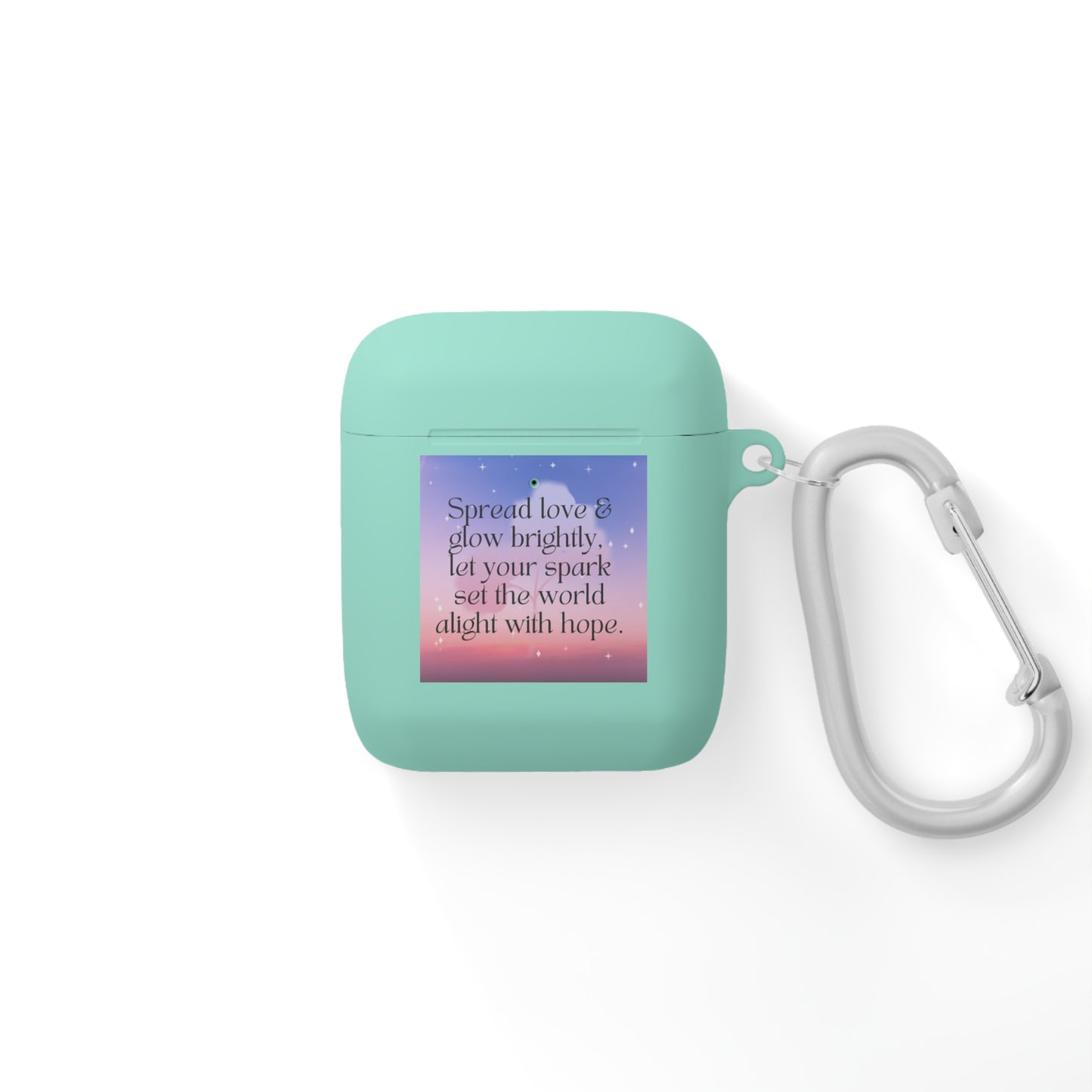 Airpods case cover - Glow Brightly Design