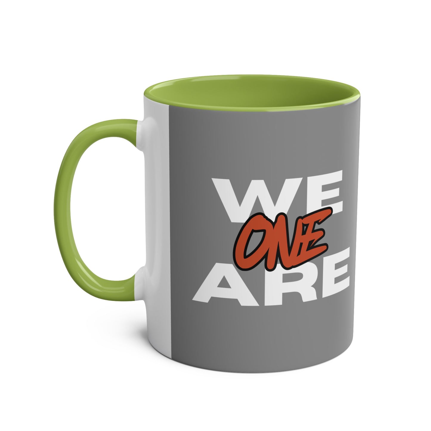 Two-Tone Coffee Mug - We Are One Design