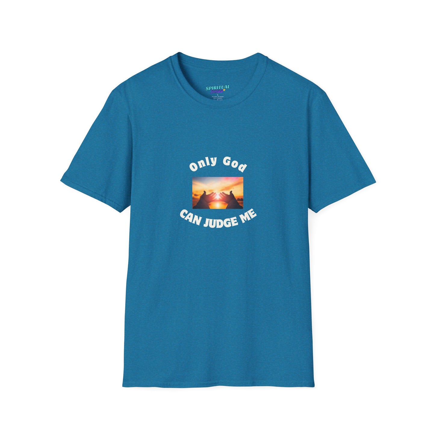 Only God Can Judge Me unisex softstyle cotton T-Shirt