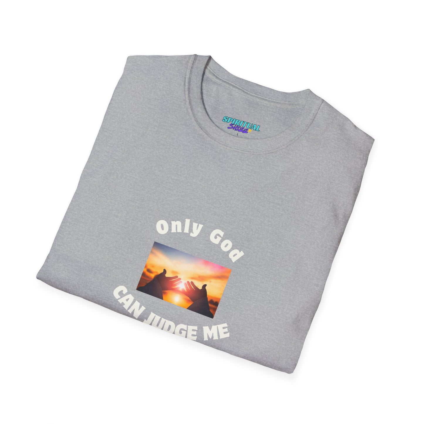 Only God Can Judge Me unisex softstyle cotton T-Shirt