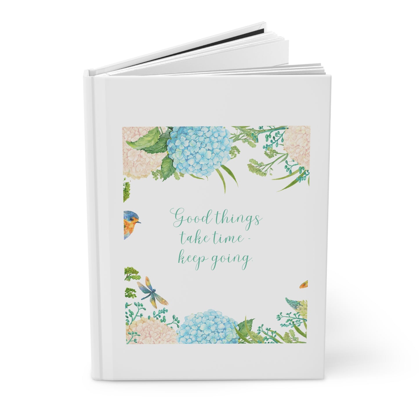Matte Journal: Good Things Take Time Design