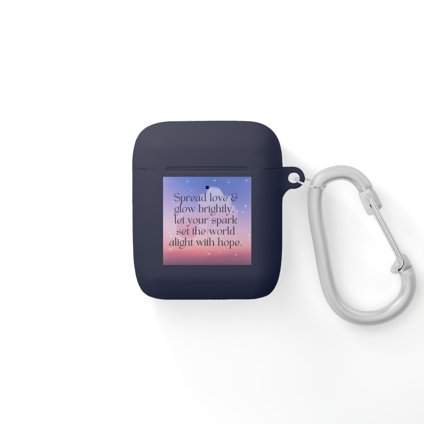 Airpods case cover - Glow Brightly Design