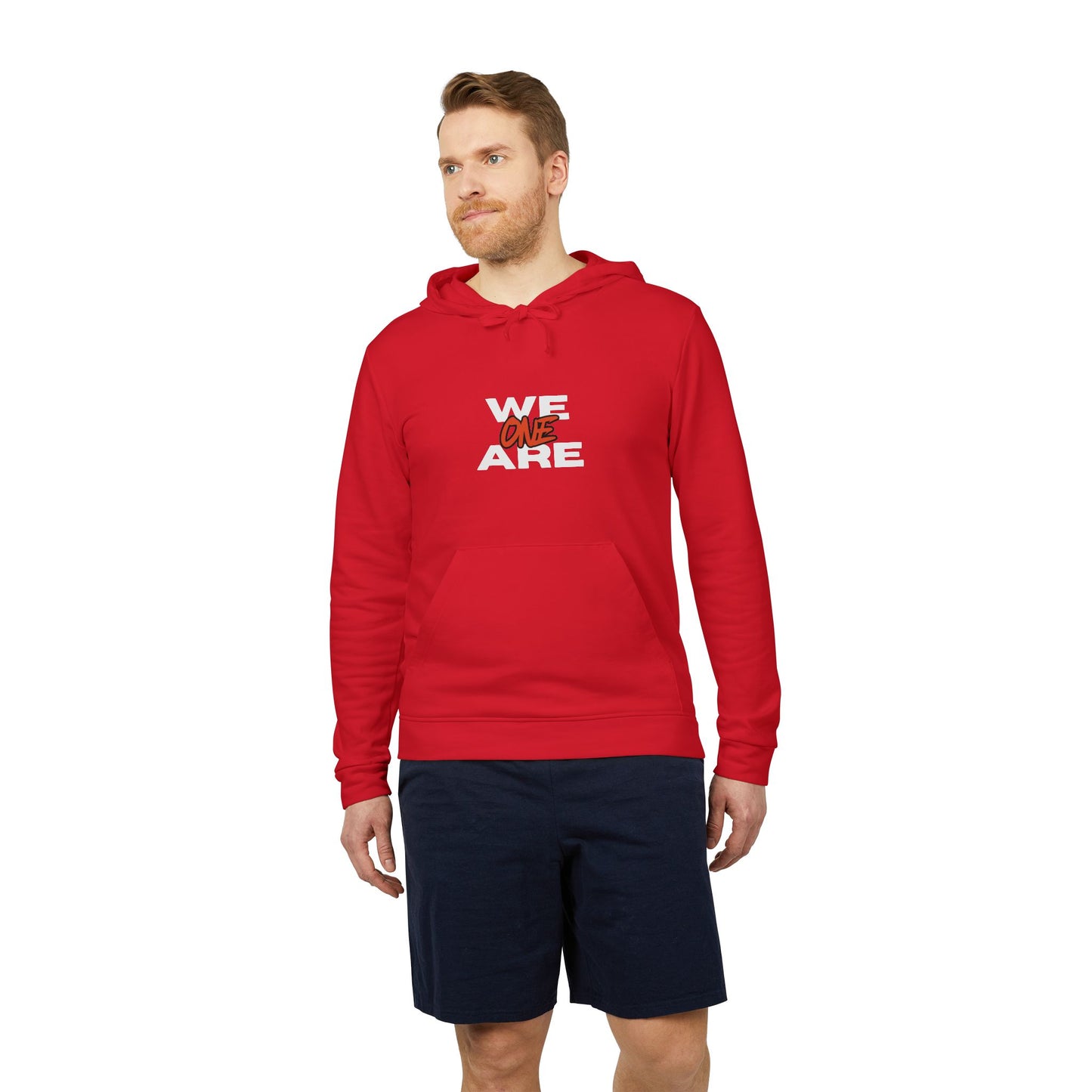 Adidas fleece hoodie - We Are One unisex design