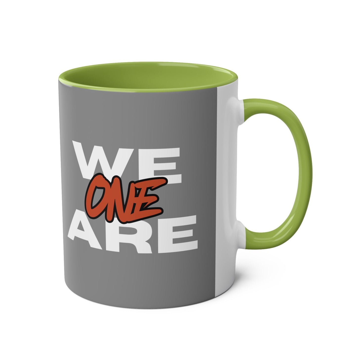 Two-Tone Coffee Mug - We Are One Design