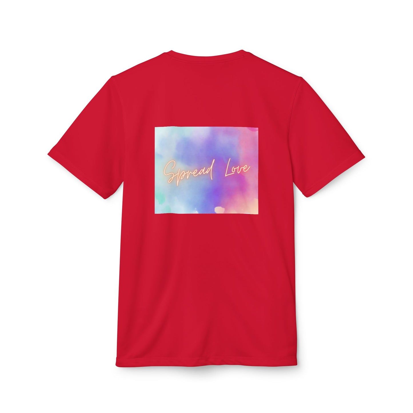 Adidas Motivational Sport T-shirt - Spread Love Design