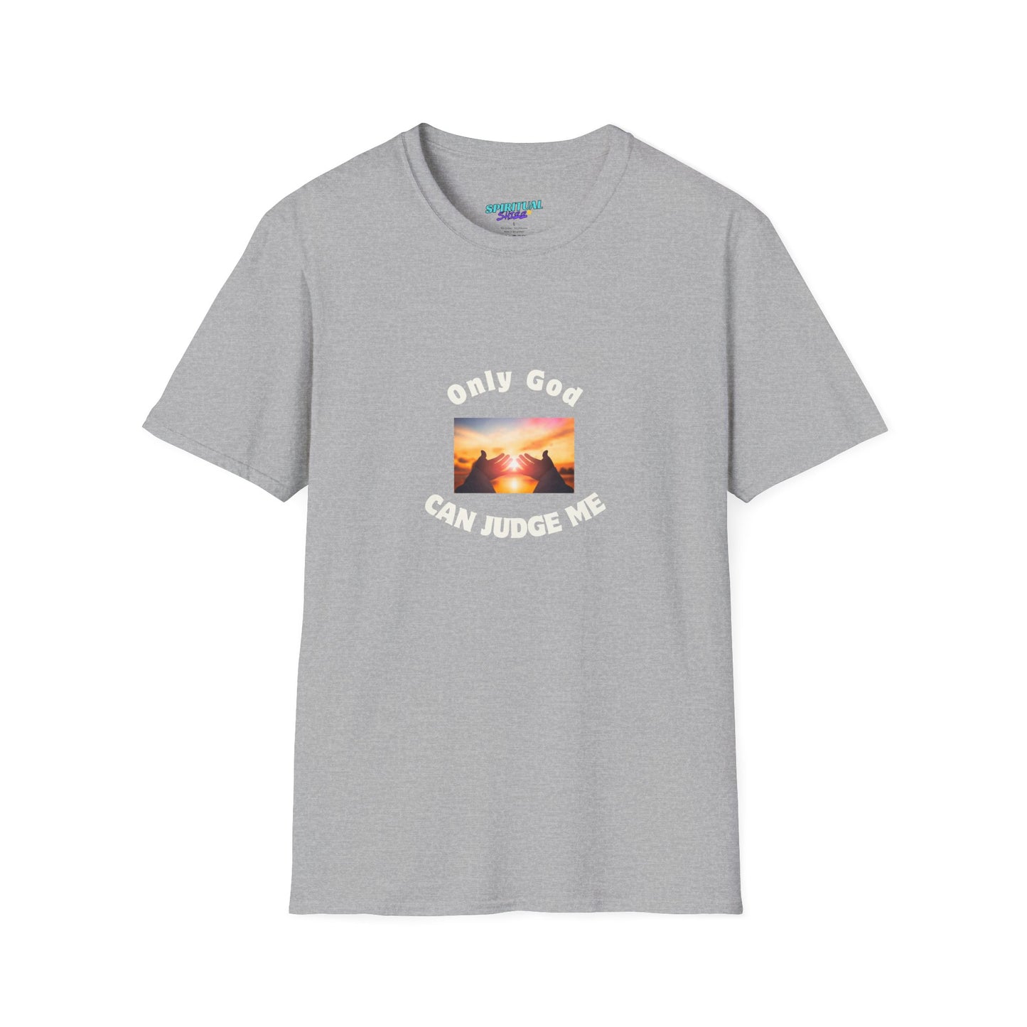 Only God Can Judge Me unisex softstyle cotton T-Shirt