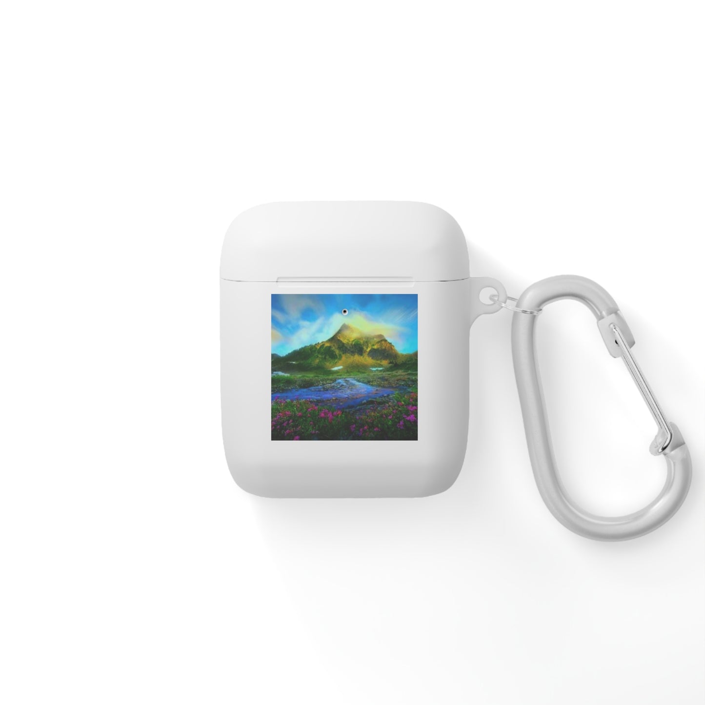 AirPods and AirPods Pro Case Cover - Mountain river design