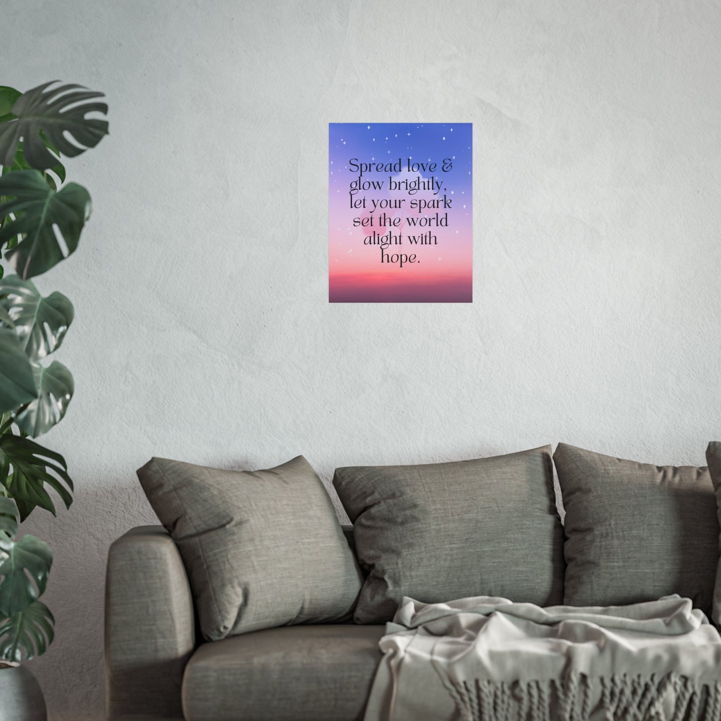 Motivational Fine Art Posters - Spread Love