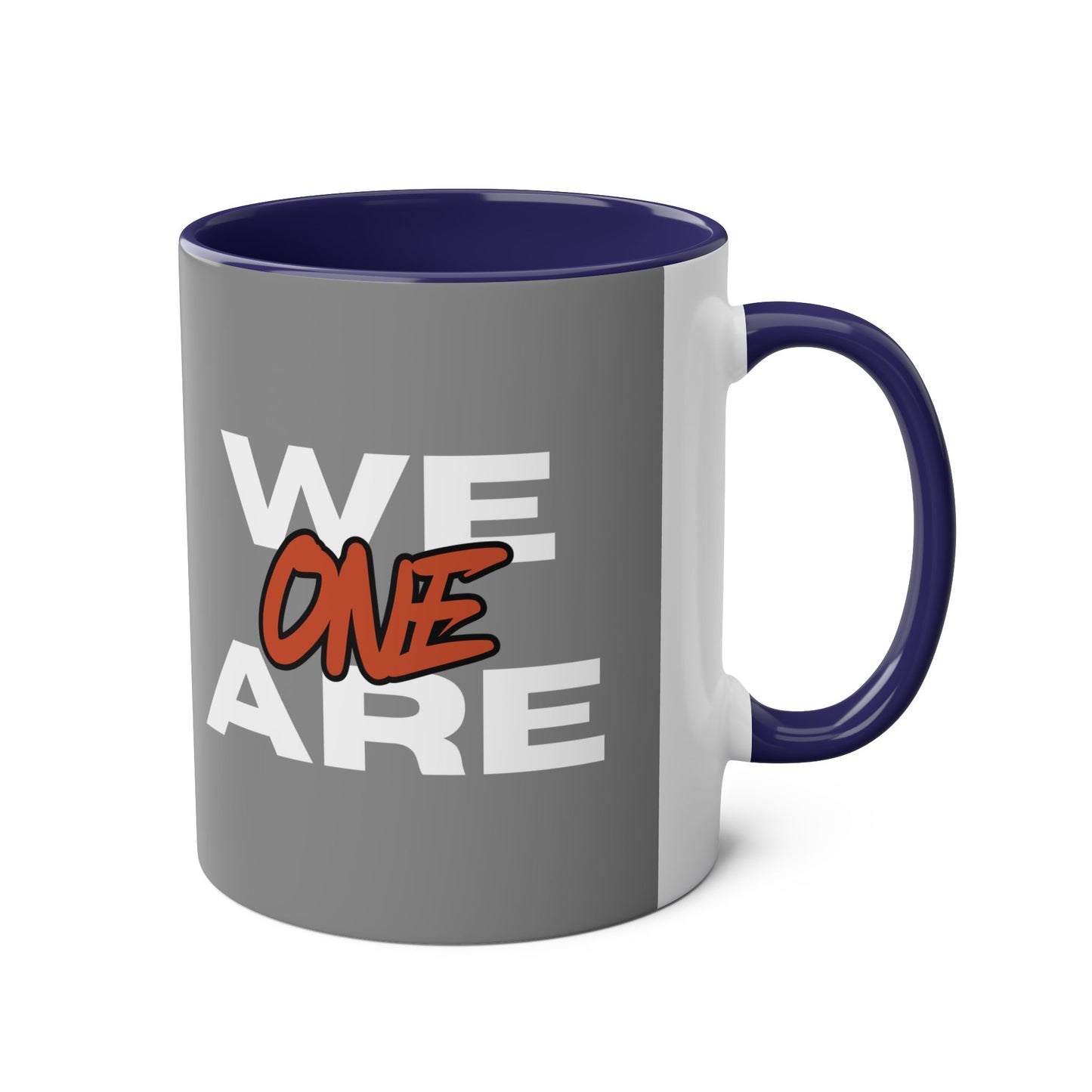 Two-Tone Coffee Mug - We Are One Design
