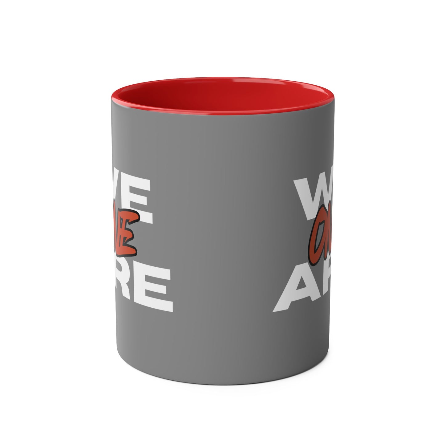 Two-Tone Coffee Mug - We Are One Design