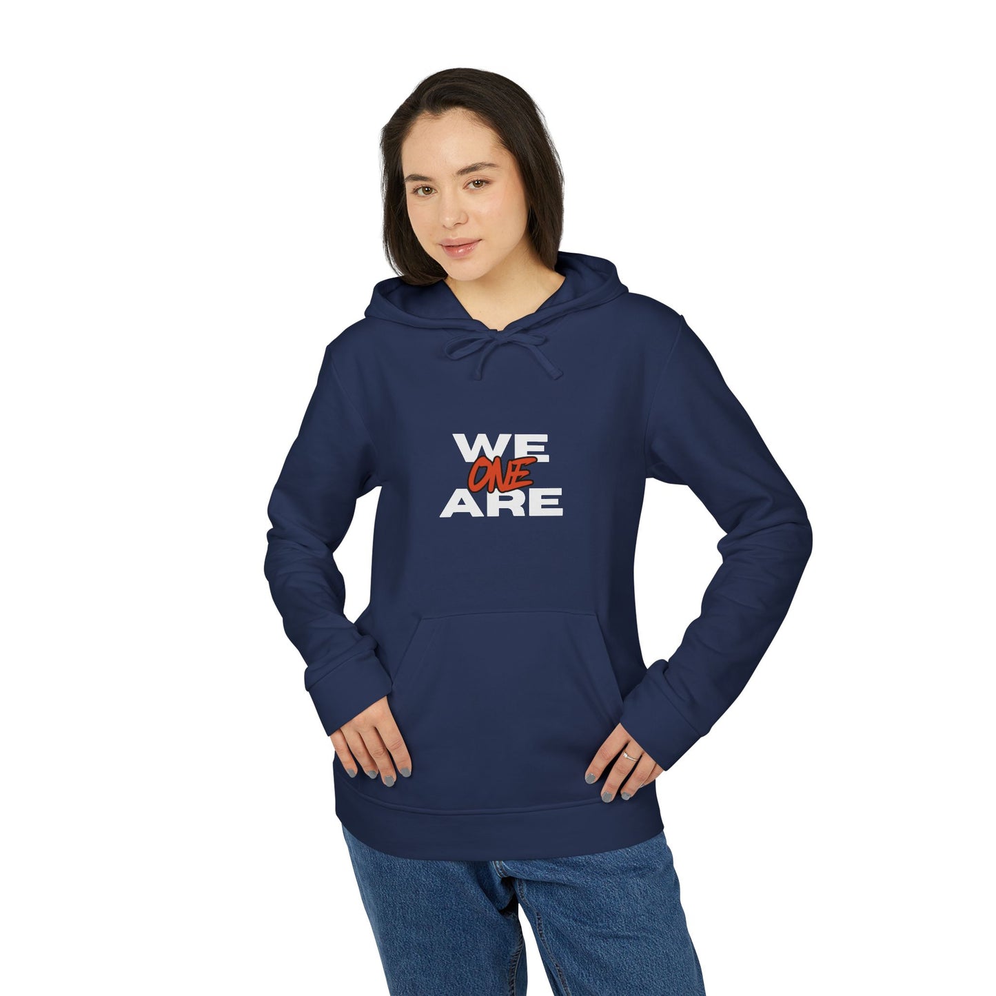 Adidas fleece hoodie - We Are One unisex design