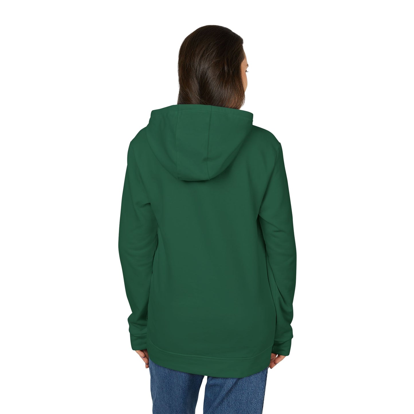 Adidas Fleece Hoodie -Empowering "Stand in Your Power!" Design - Cosy Comfort for Everyday Wear