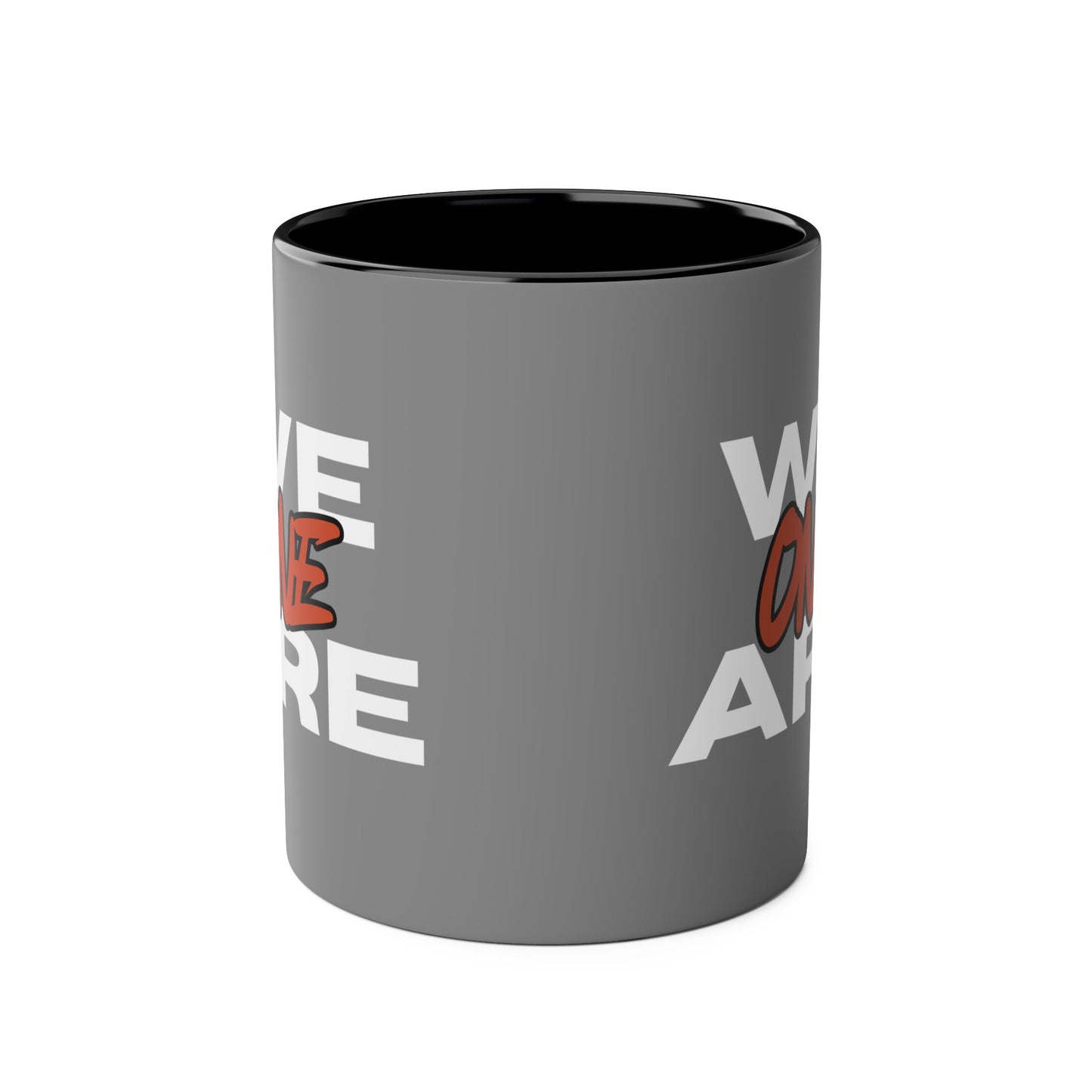 Two-Tone Coffee Mug - We Are One Design