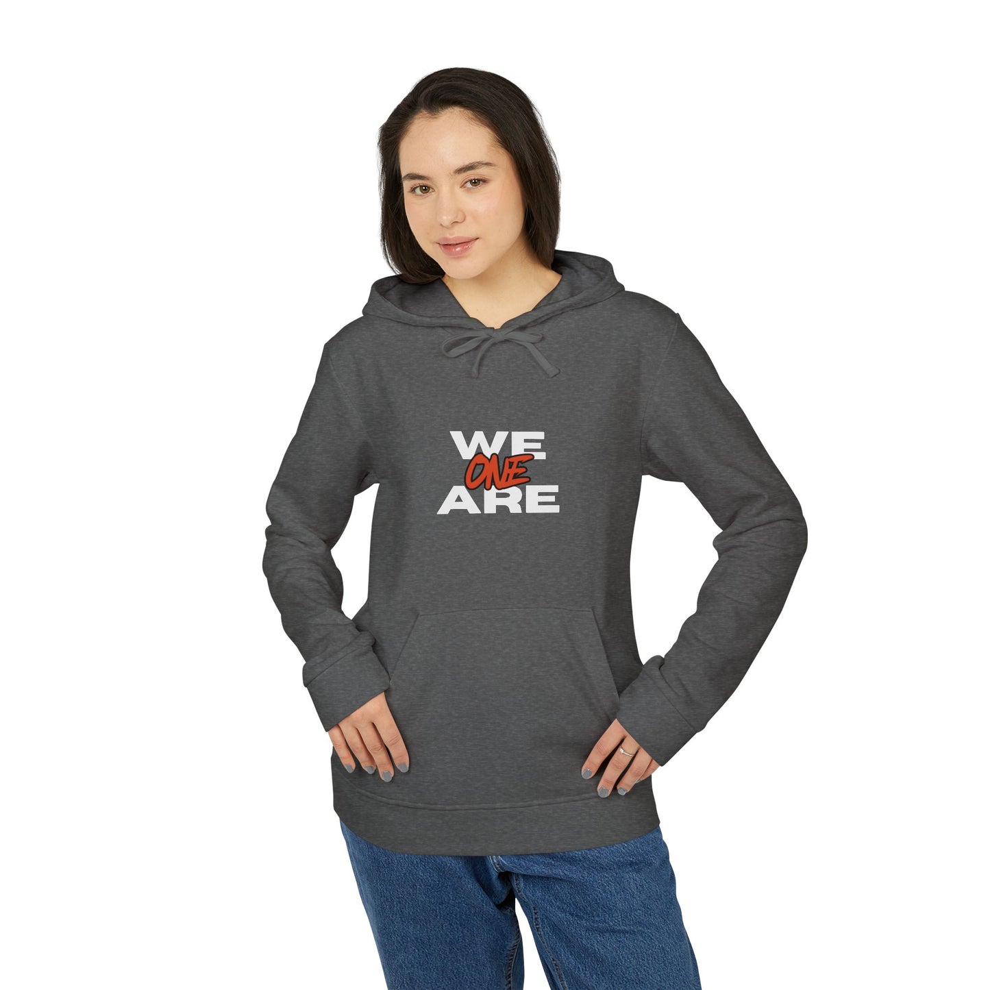 Adidas fleece hoodie - We Are One unisex design