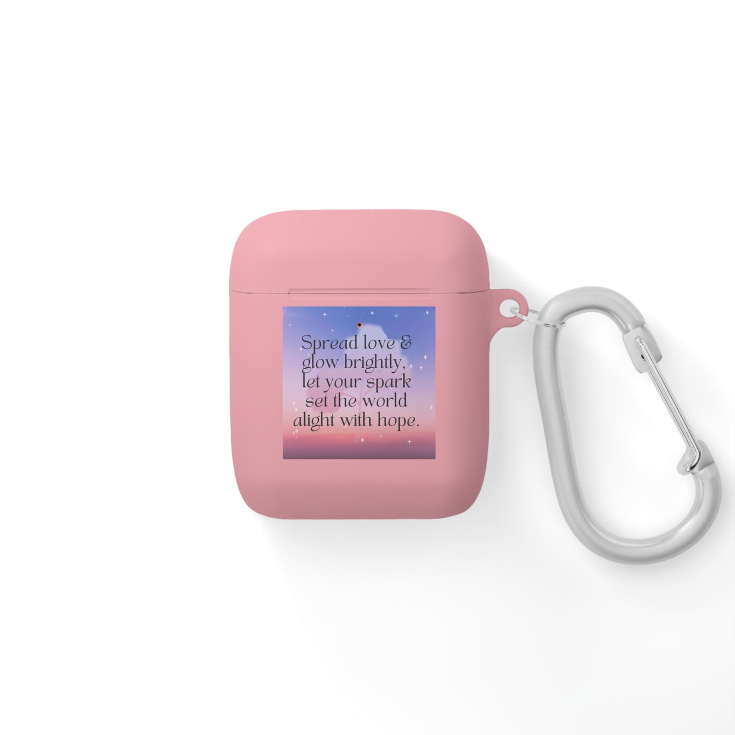 Airpods case cover - Glow Brightly Design