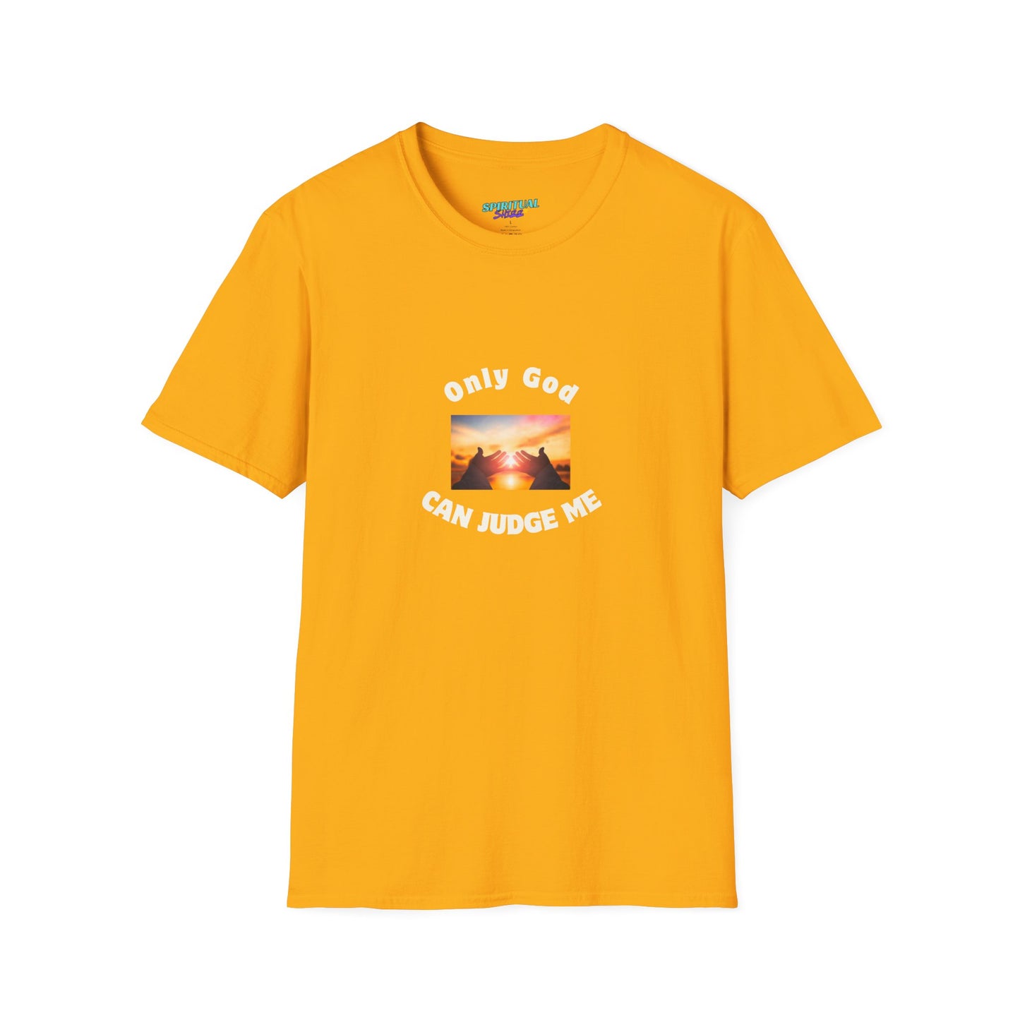 Only God Can Judge Me unisex softstyle cotton T-Shirt