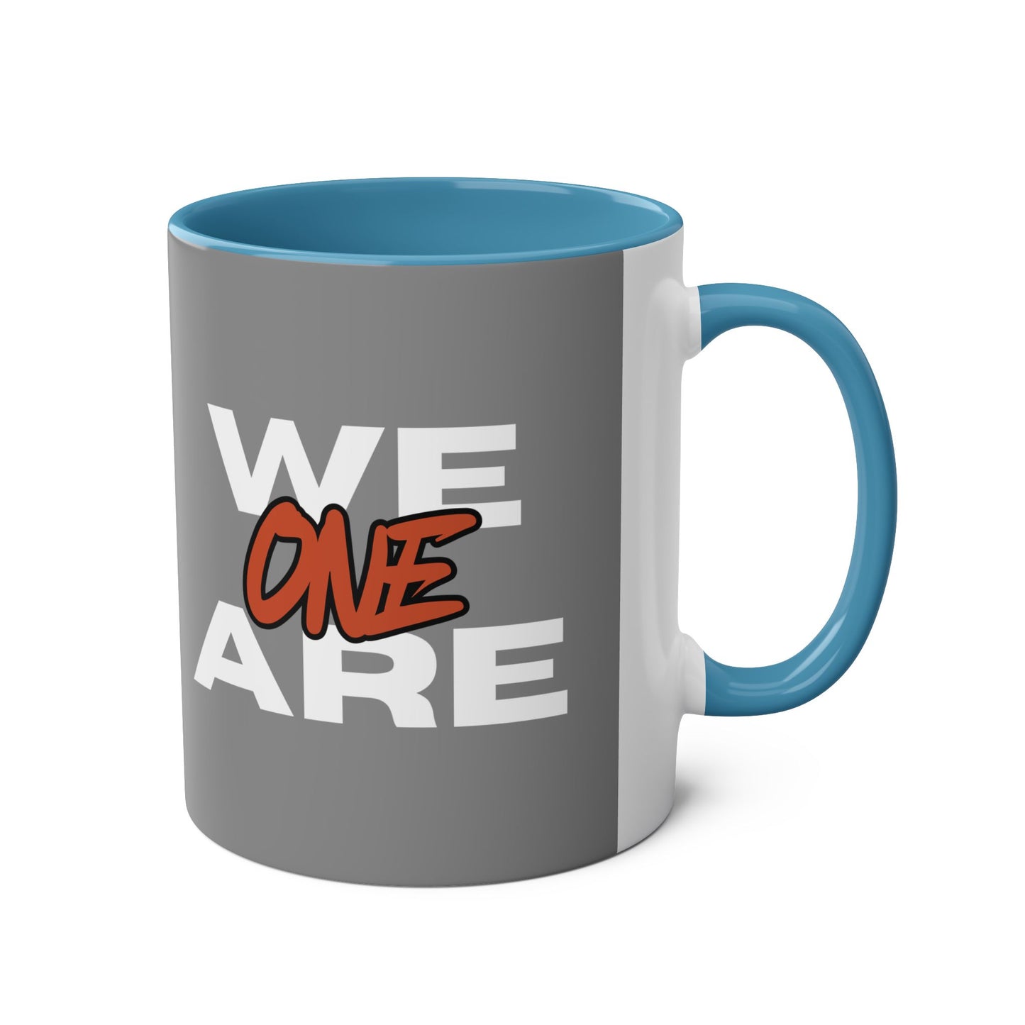Two-Tone Coffee Mug - We Are One Design
