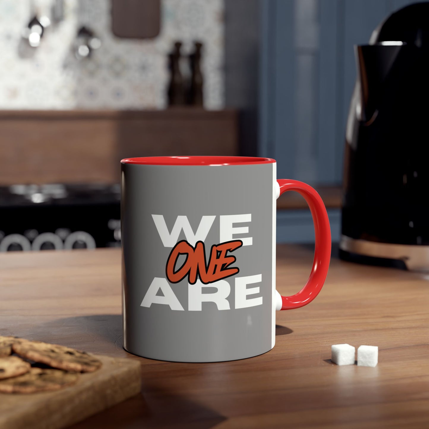 Two-Tone Coffee Mug - We Are One Design
