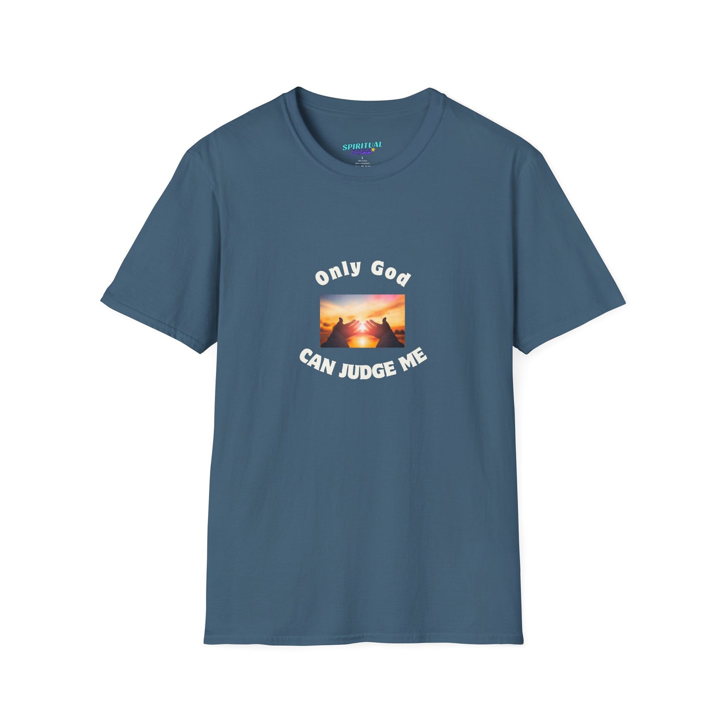 Only God Can Judge Me unisex softstyle cotton T-Shirt