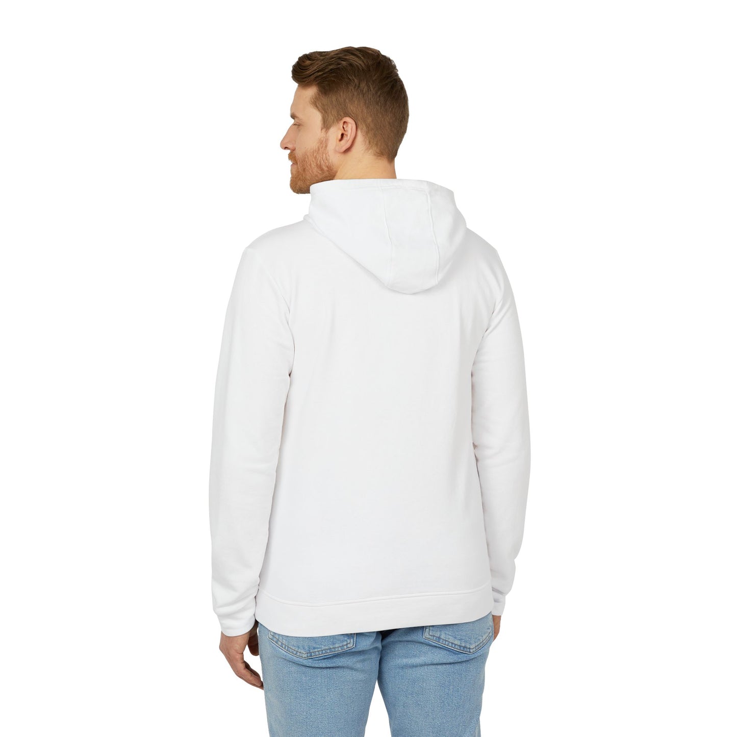 Adidas Fleece Hoodie -Empowering "Stand in Your Power!" Design - Cosy Comfort for Everyday Wear