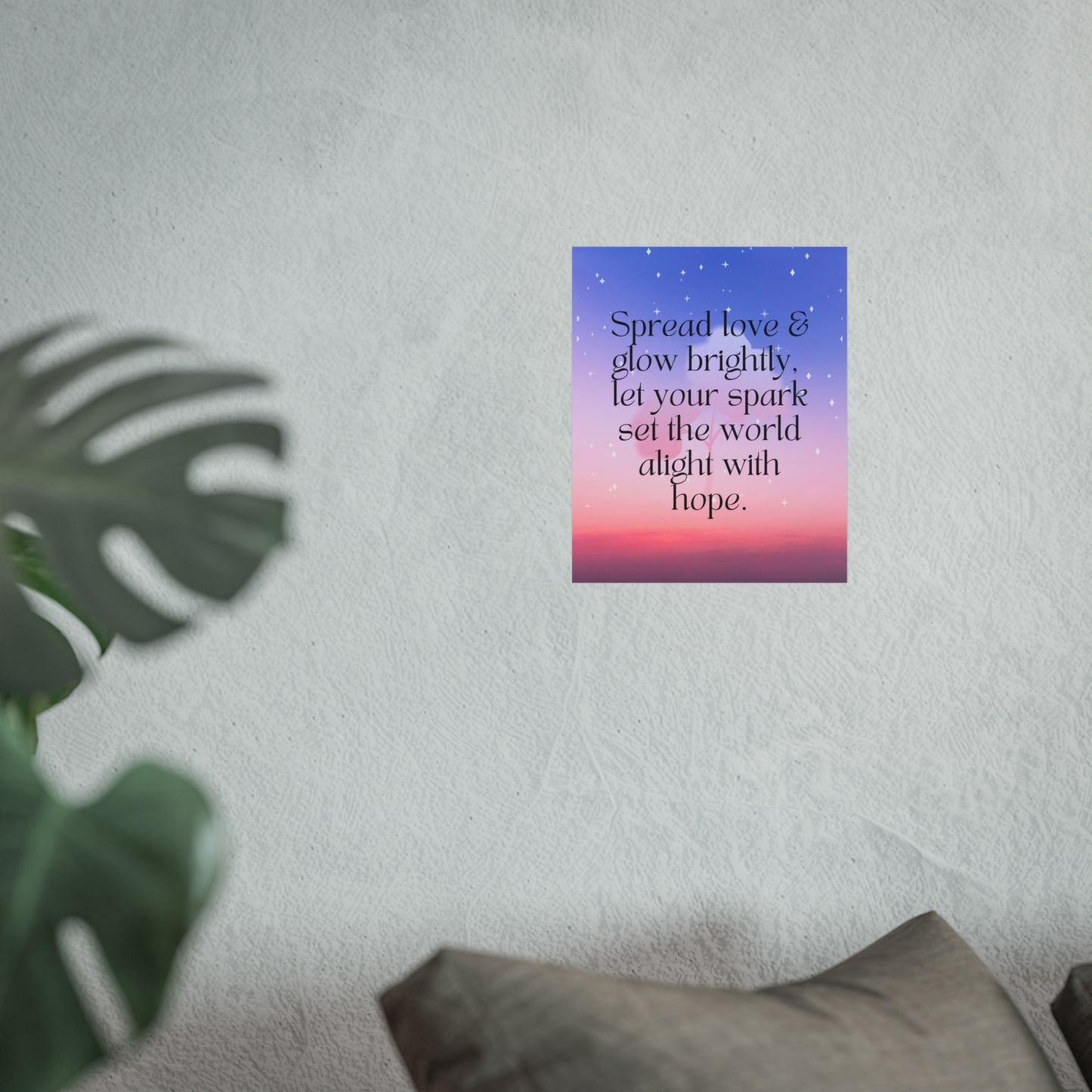 Motivational Fine Art Posters - Spread Love