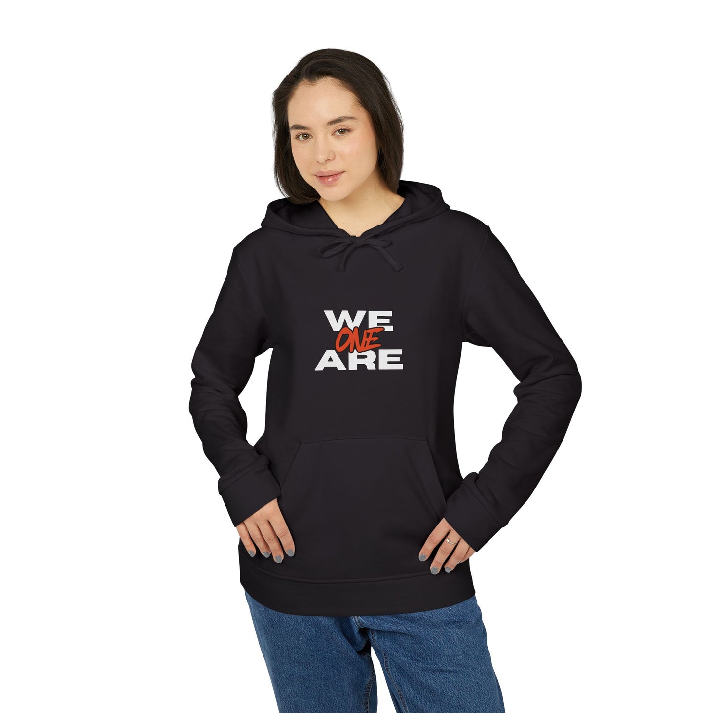 Adidas fleece hoodie - We Are One unisex design