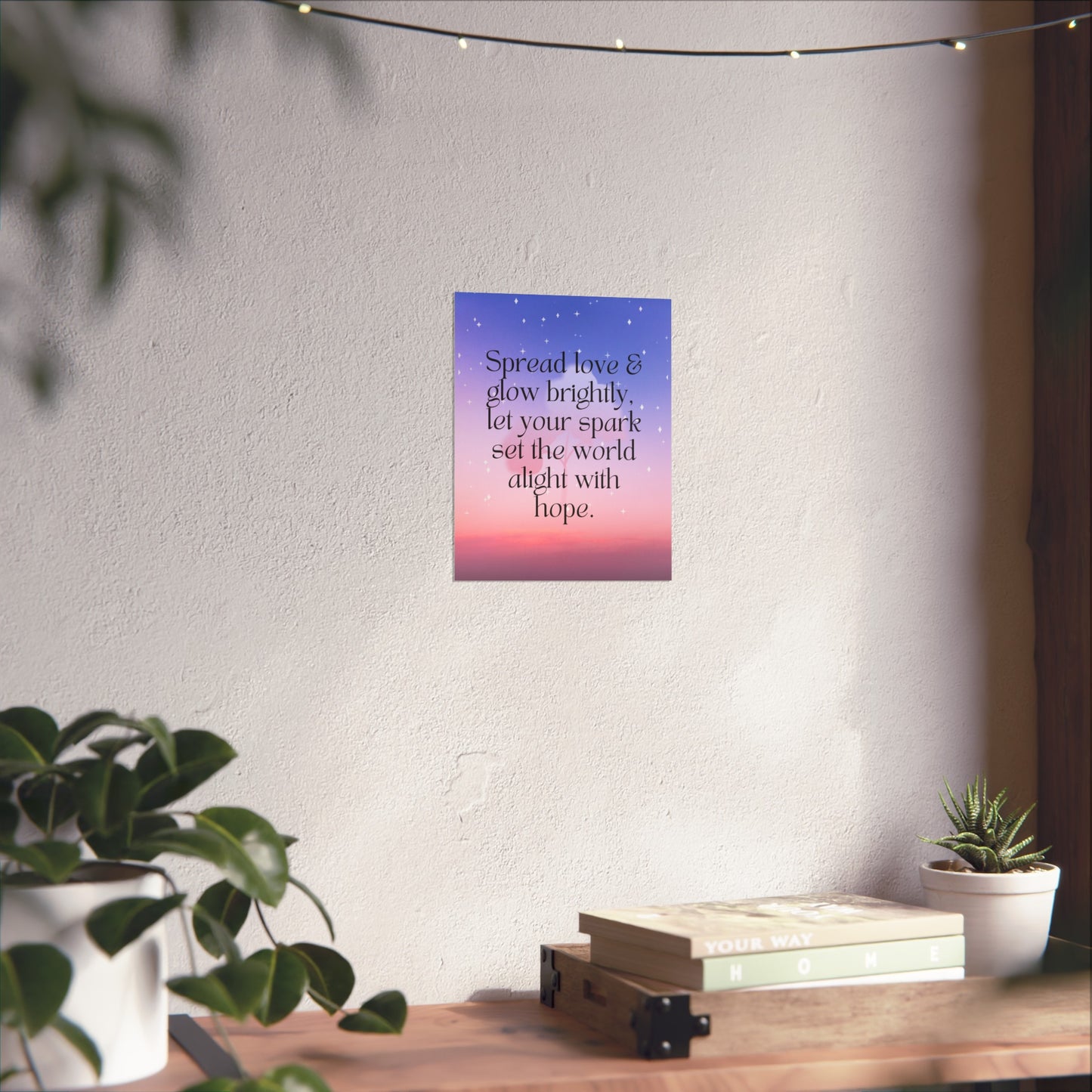 Motivational Fine Art Posters - Spread Love
