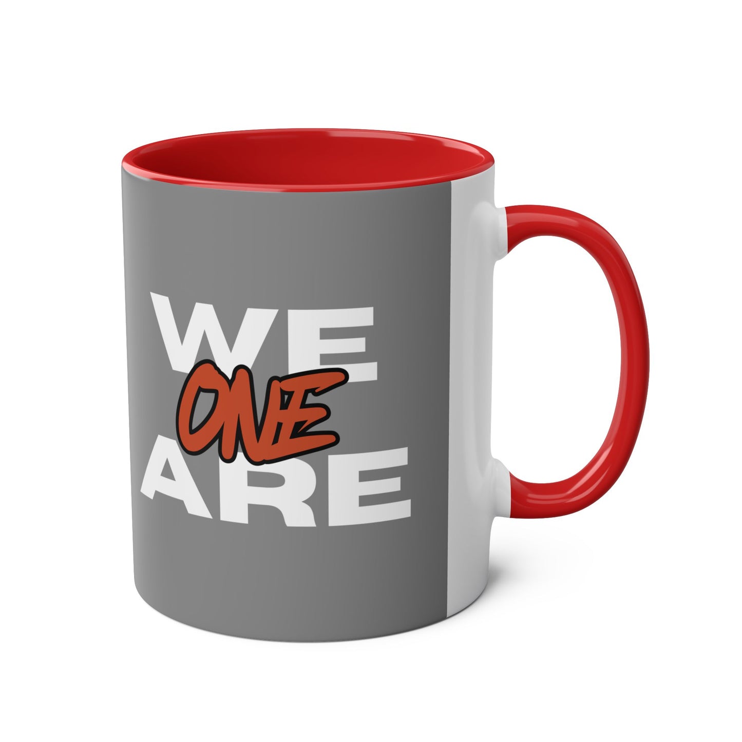 Two-Tone Coffee Mug - We Are One Design