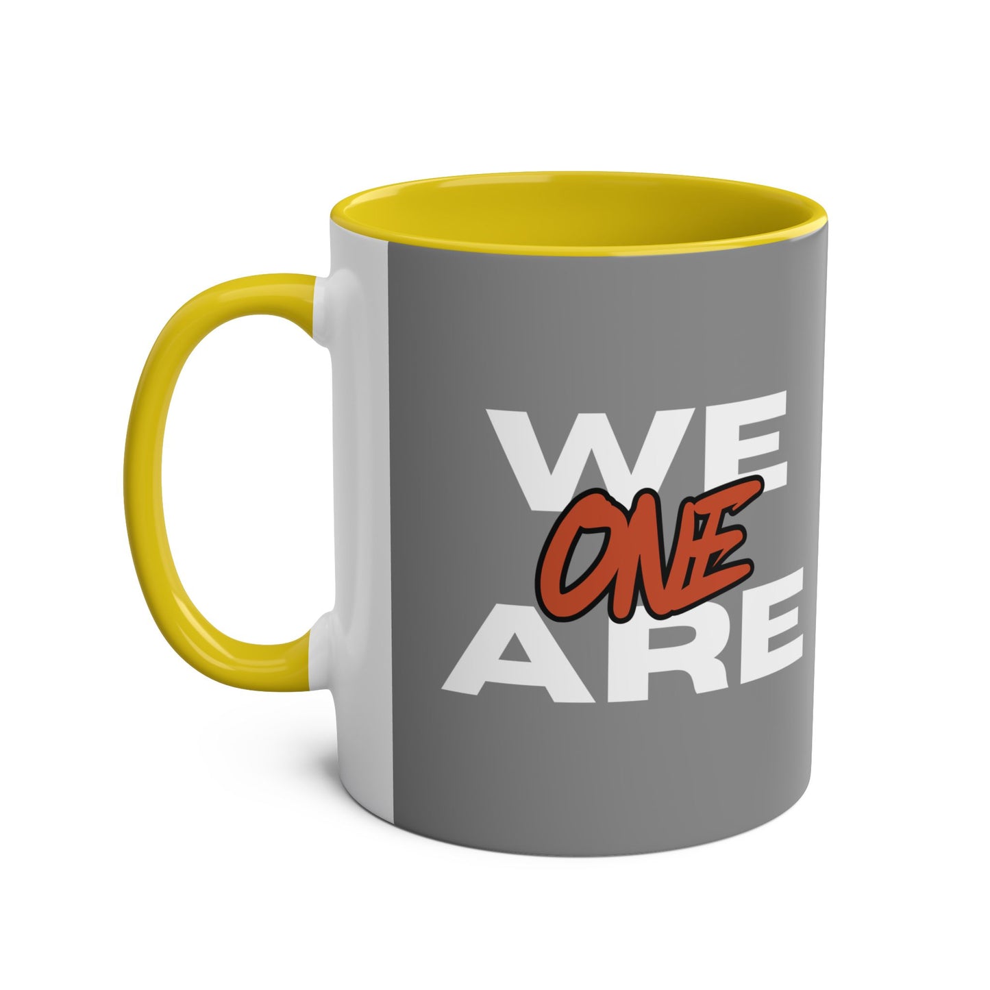 Two-Tone Coffee Mug - We Are One Design
