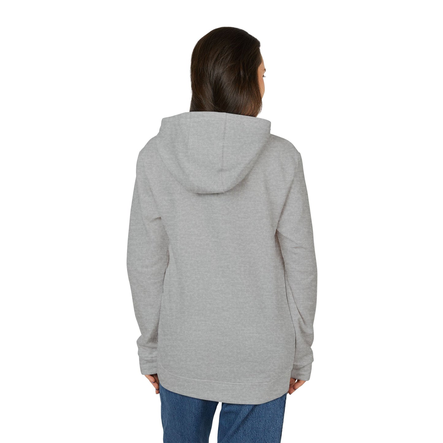 Adidas Fleece Hoodie -Empowering "Stand in Your Power!" Design - Cosy Comfort for Everyday Wear