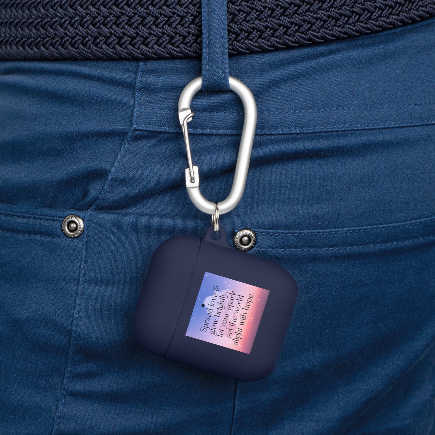 Airpods case cover - Glow Brightly Design