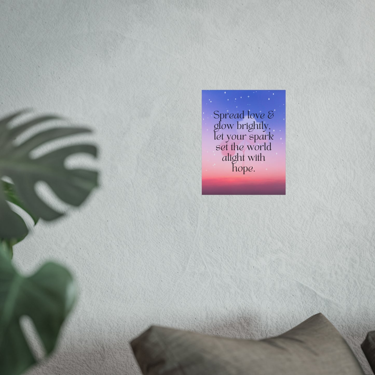 Motivational Fine Art Posters - Spread Love