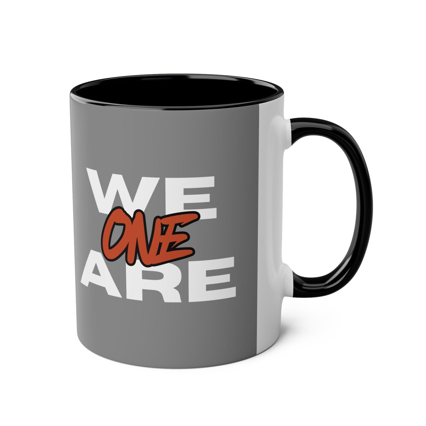 Two-Tone Coffee Mug - We Are One Design