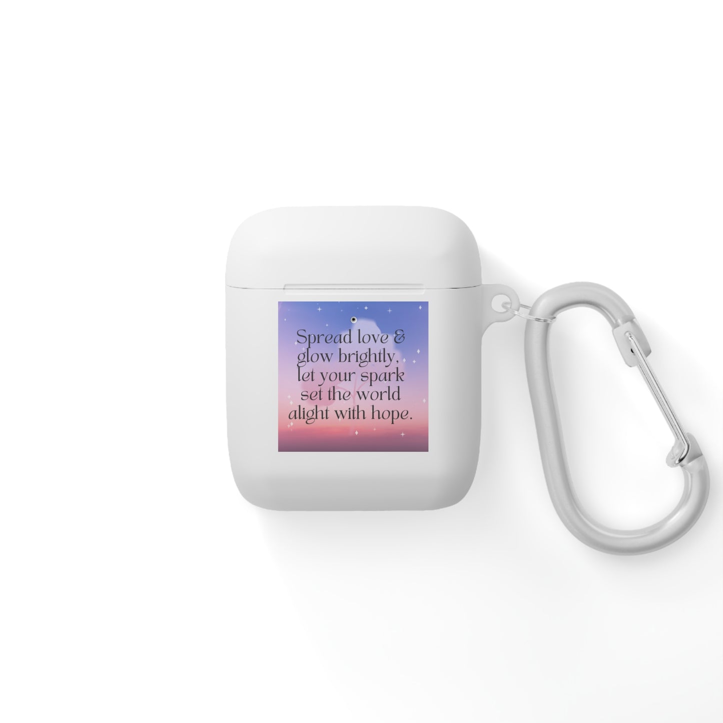 Airpods case cover - Glow Brightly Design