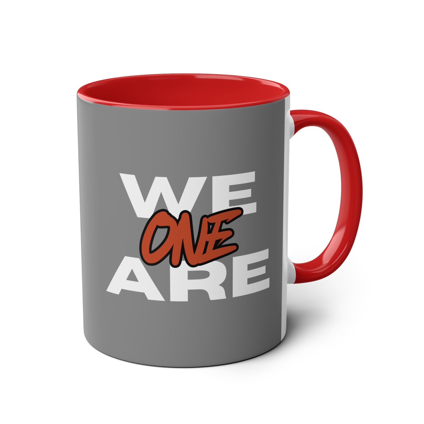 Two-Tone Coffee Mug - We Are One Design