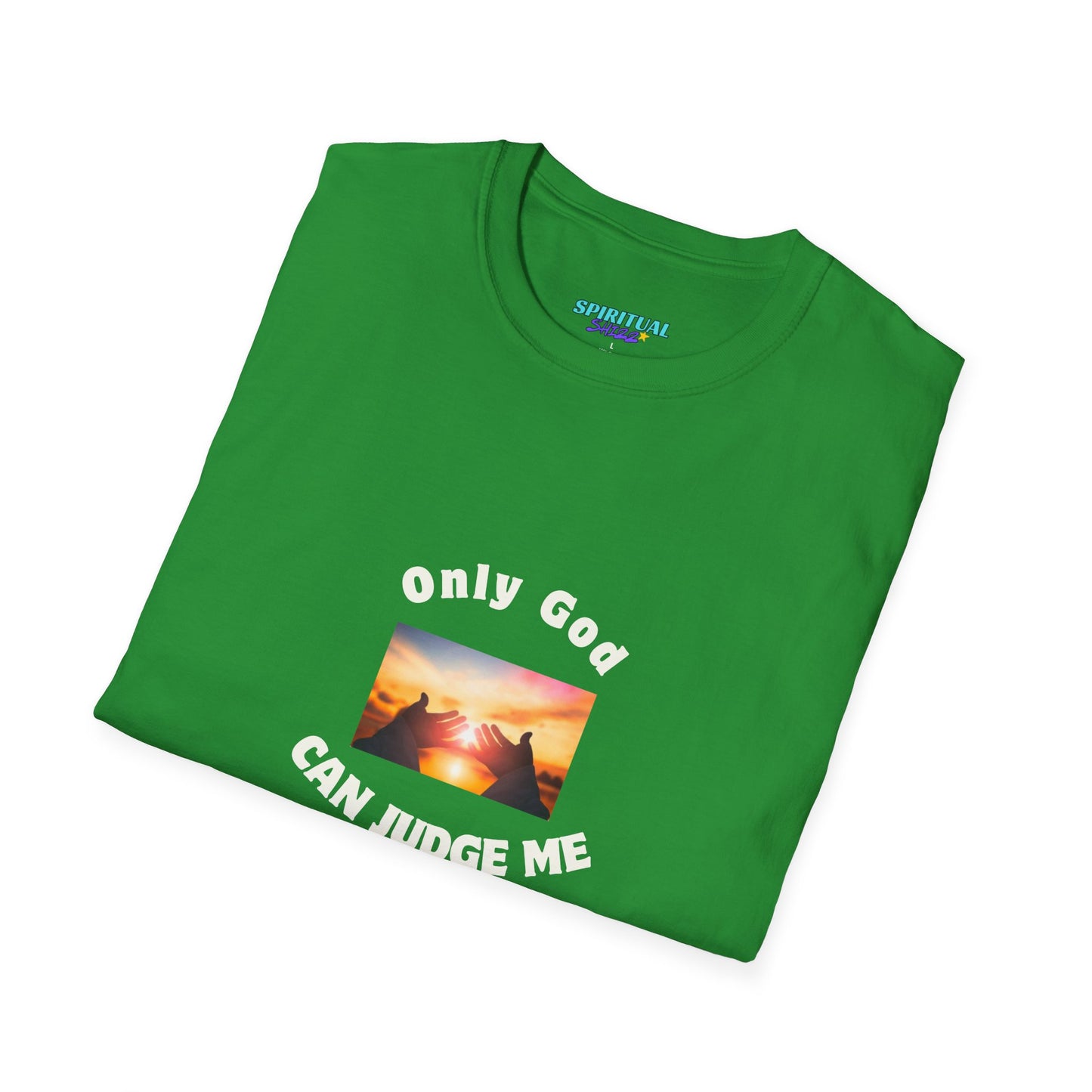 Only God Can Judge Me unisex softstyle cotton T-Shirt