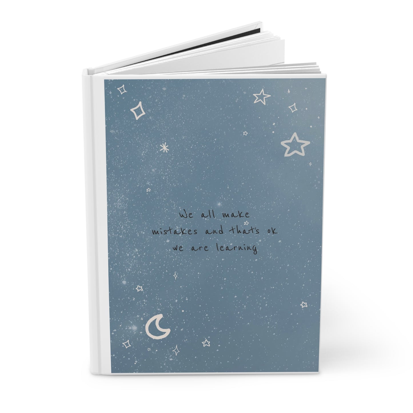 Hardcover We All Make Mistakes & That's Ok Journal - Matte