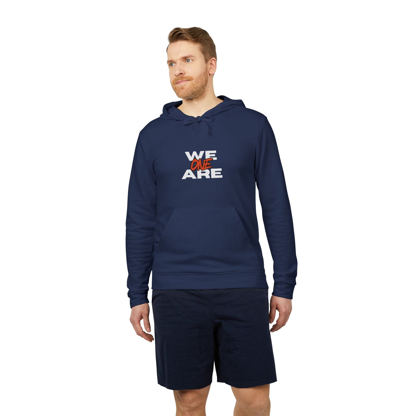 Adidas fleece hoodie - We Are One unisex design