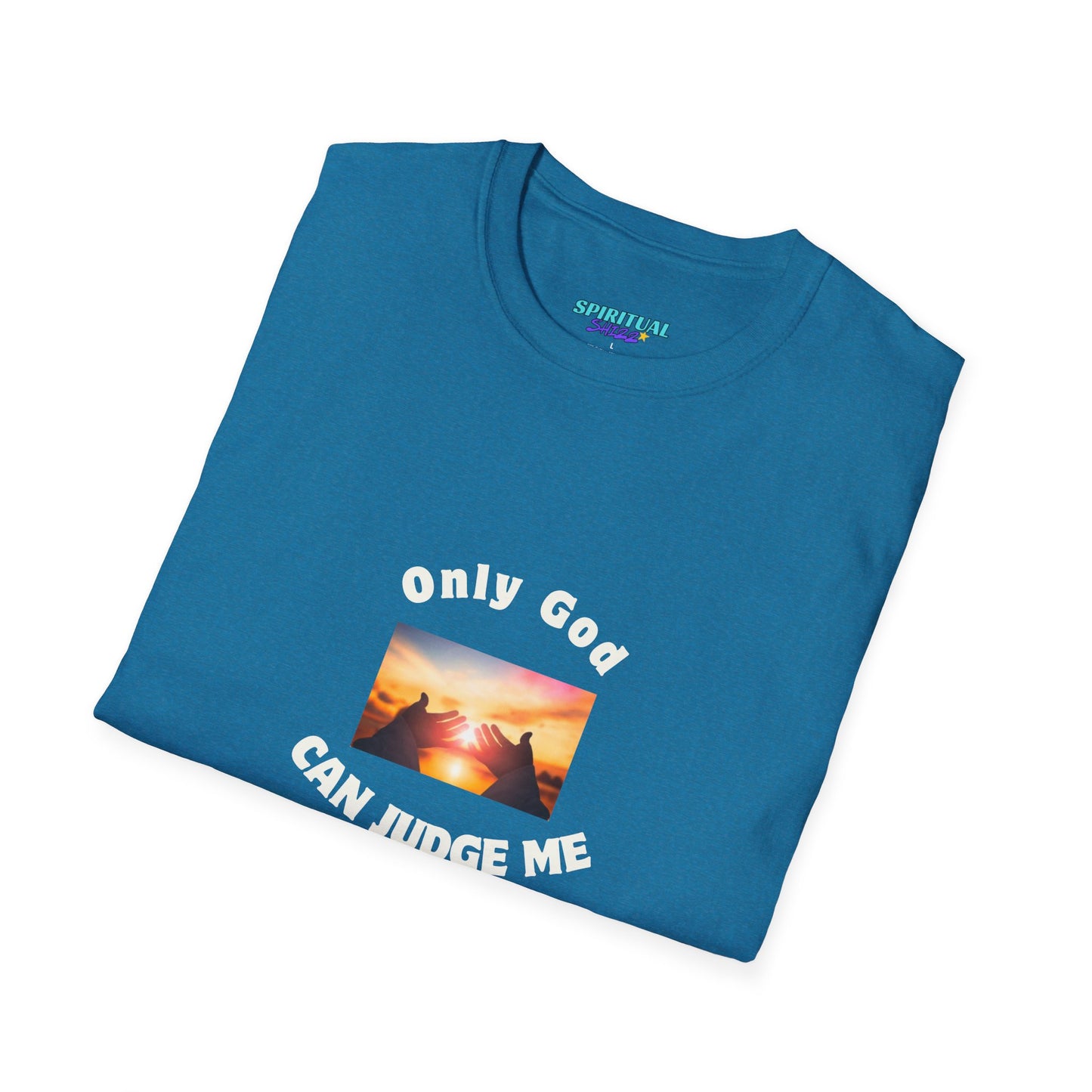 Only God Can Judge Me unisex softstyle cotton T-Shirt