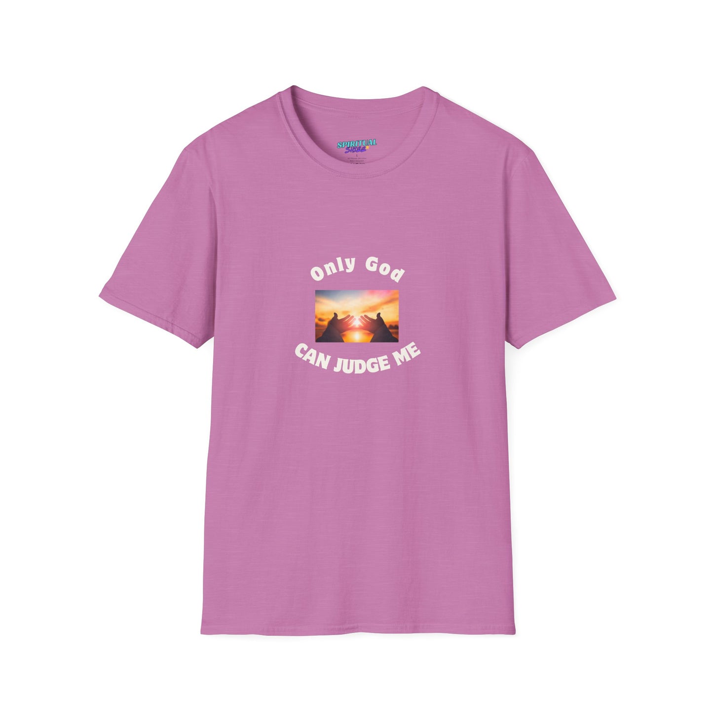 Only God Can Judge Me unisex softstyle cotton T-Shirt
