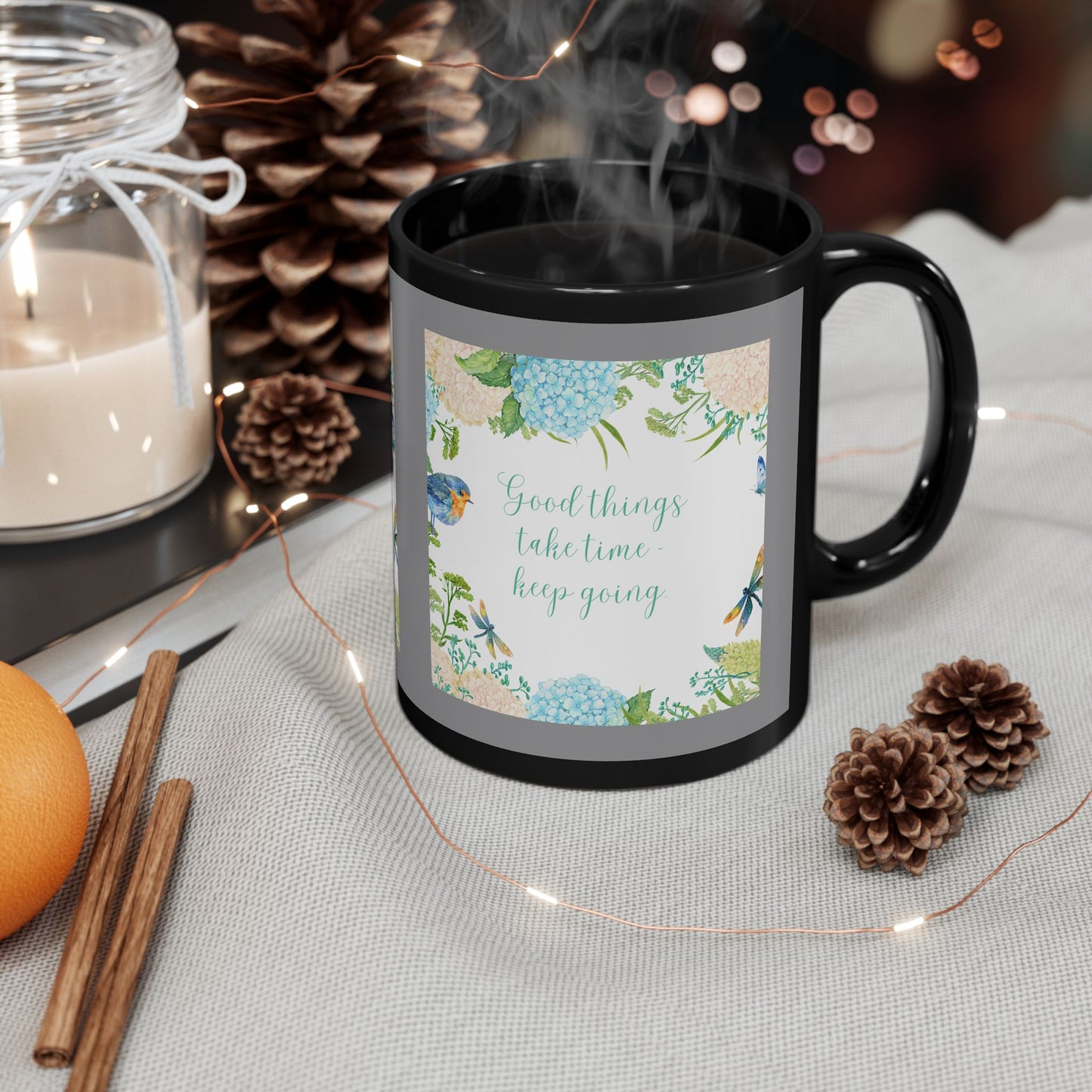 Floral Good Things Mug