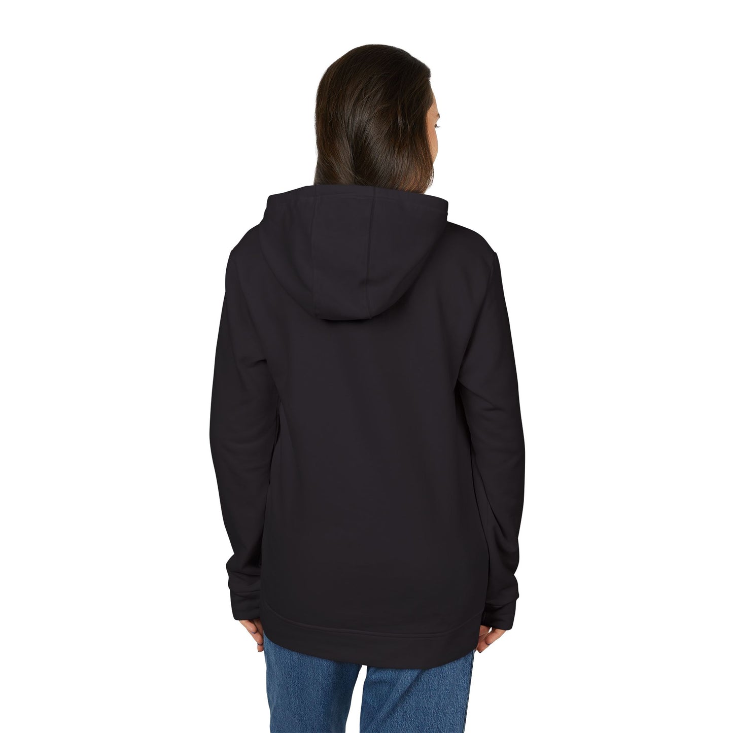 Adidas Fleece Hoodie -Empowering "Stand in Your Power!" Design - Cosy Comfort for Everyday Wear