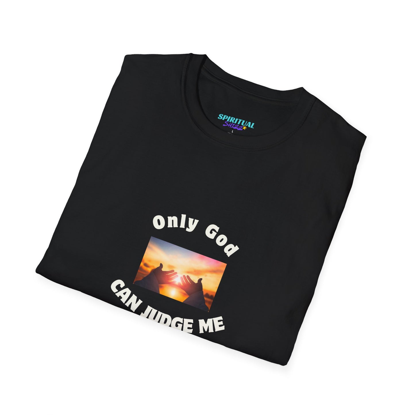 Only God Can Judge Me unisex softstyle cotton T-Shirt