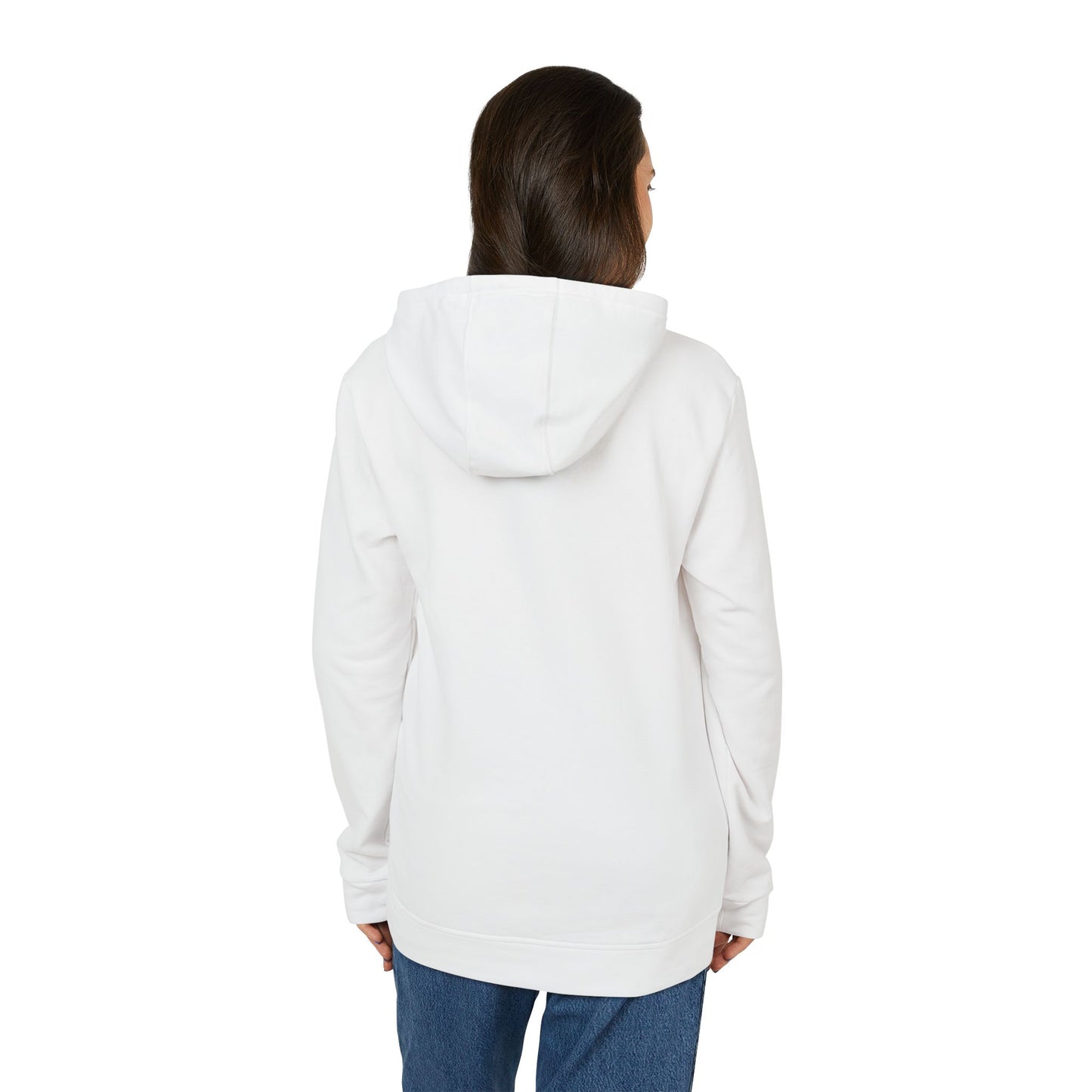 Adidas Fleece Hoodie -Empowering "Stand in Your Power!" Design - Cosy Comfort for Everyday Wear