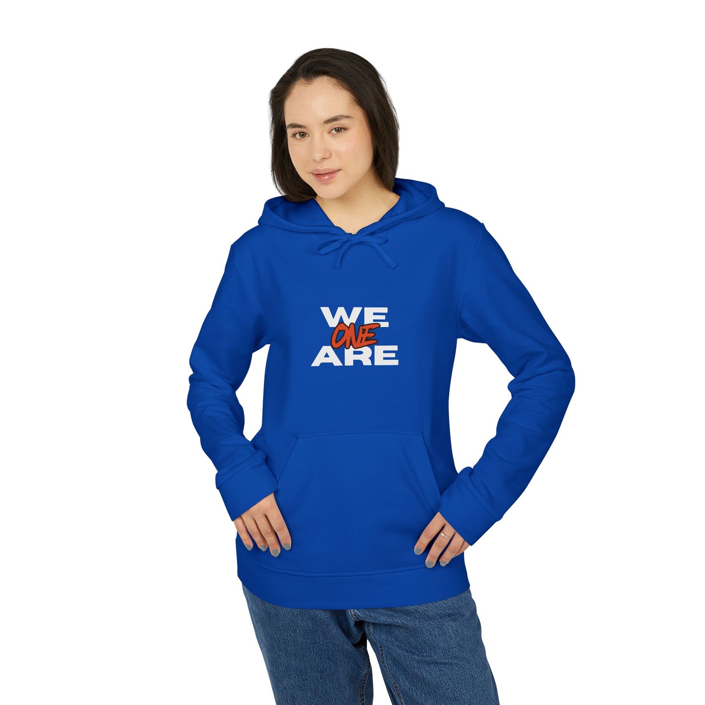 Adidas fleece hoodie - We Are One unisex design