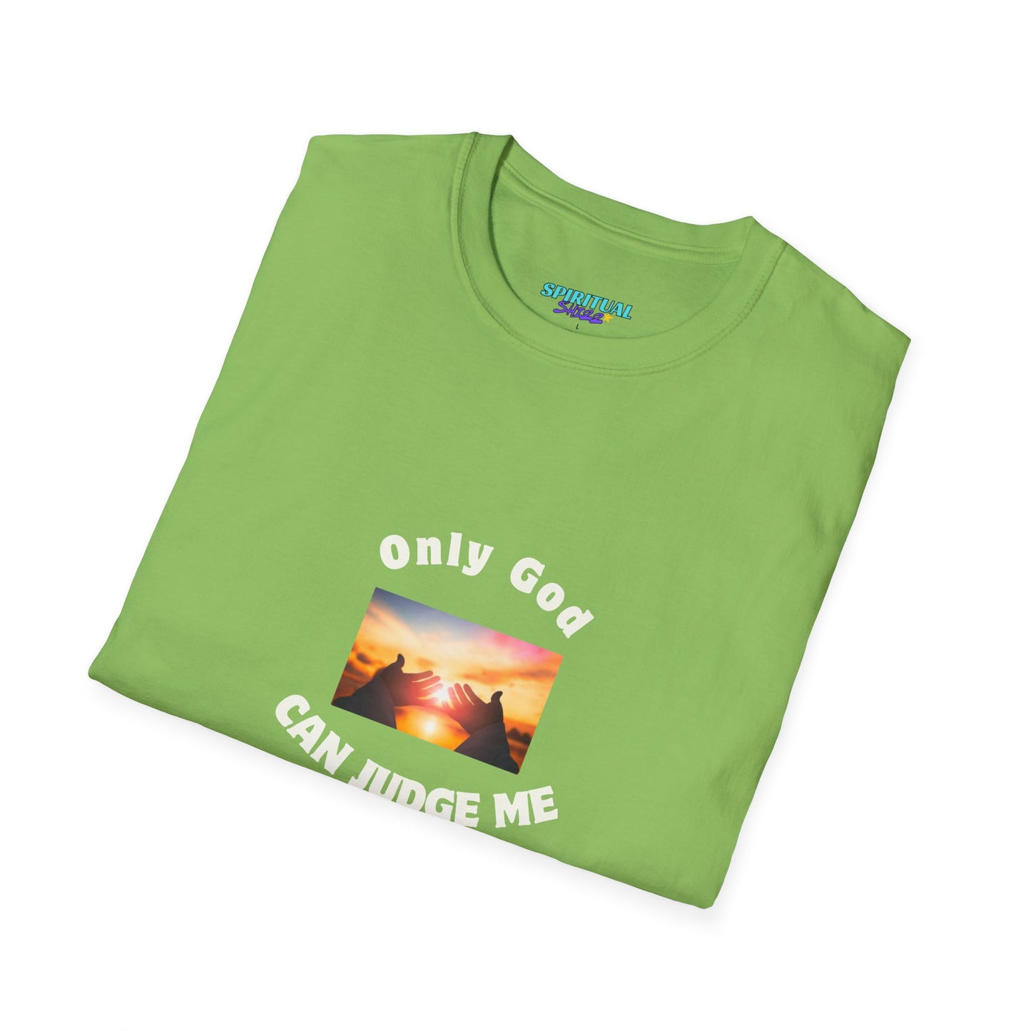 Only God Can Judge Me unisex softstyle cotton T-Shirt