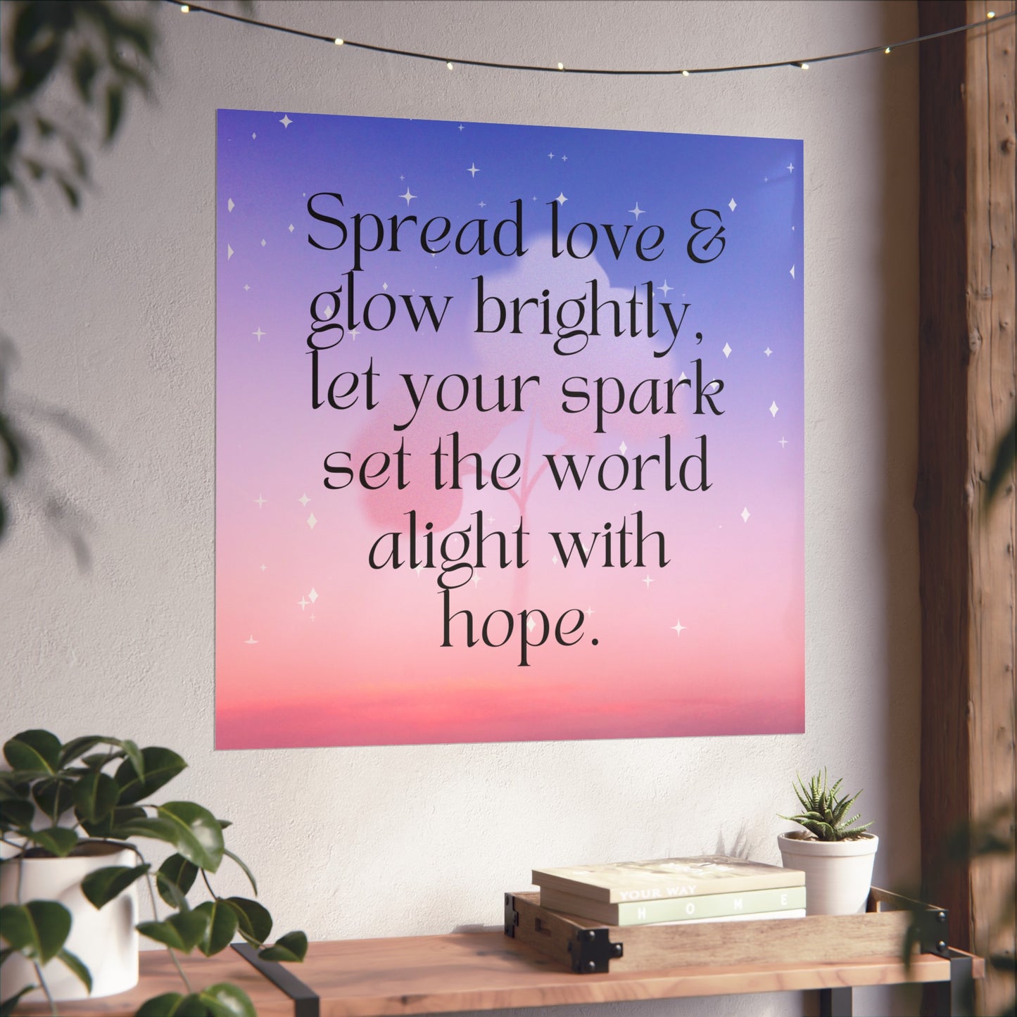 Motivational Fine Art Posters - Spread Love